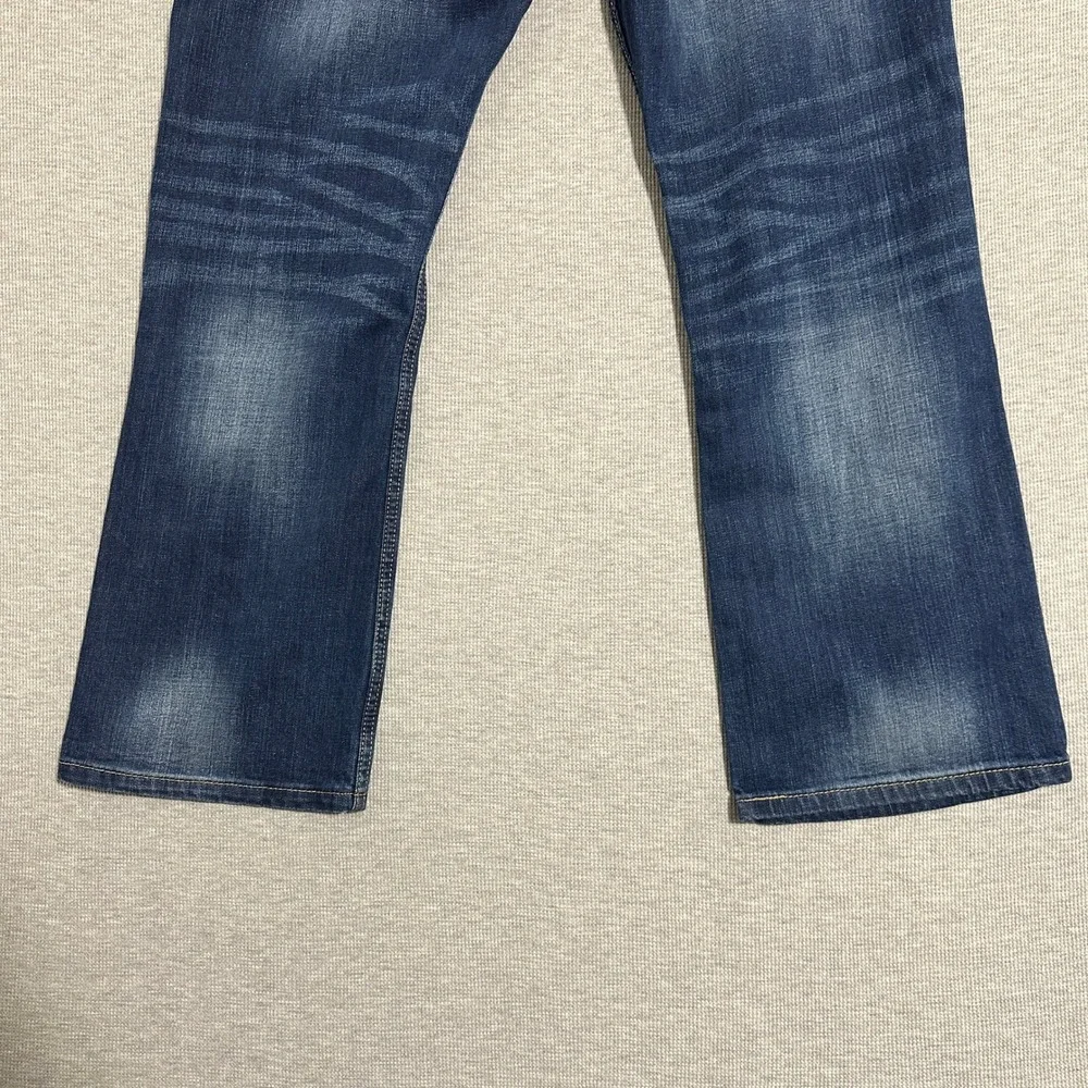 Levi's 527 Slim Bootcut Jeans Dark Wash Denim Blue Men's W36 L30